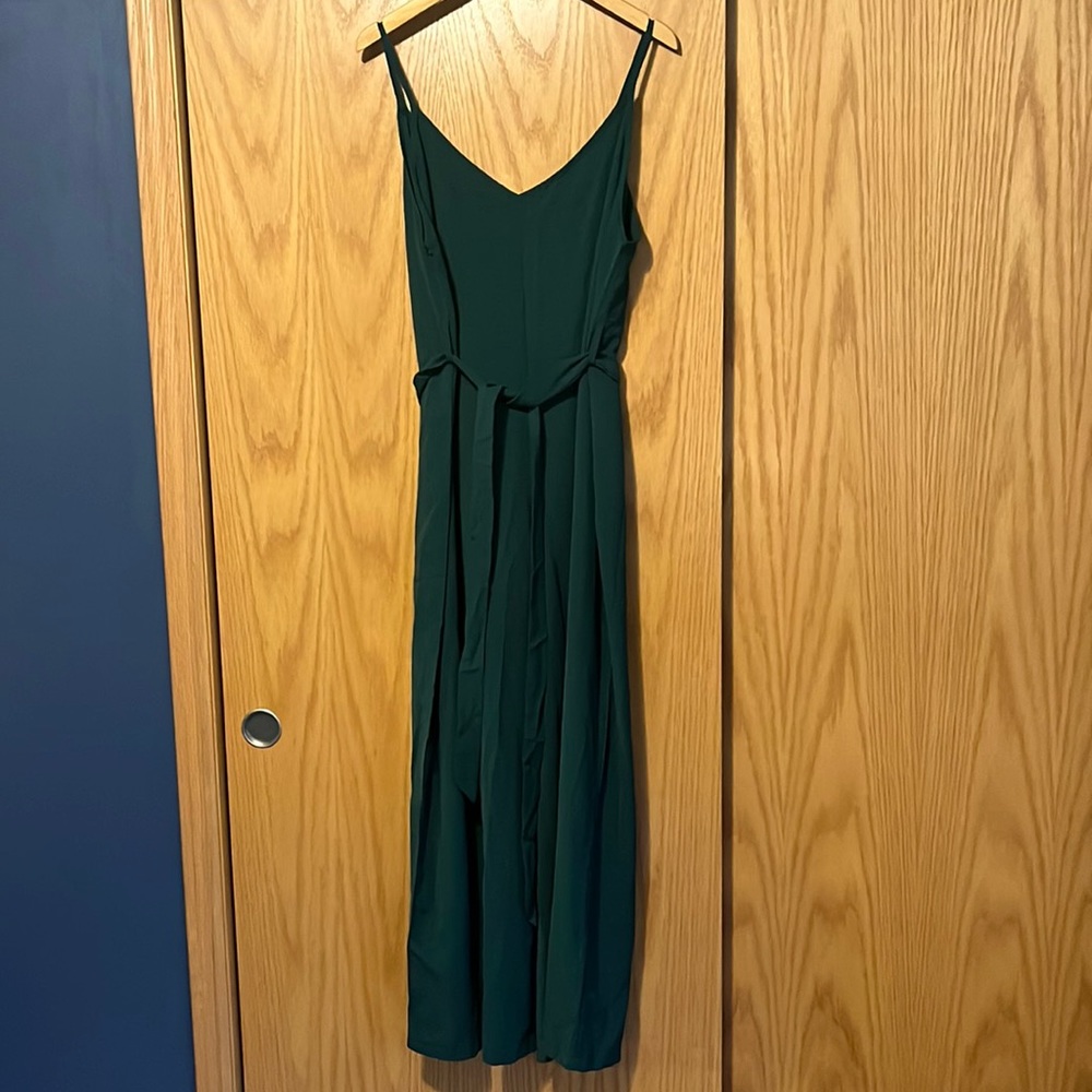 3/$20 Green Wide Leg Jumpsuit